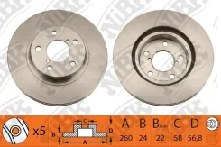 ���� ��������� Subaru Impreza 1.6-2.0 92-/Legacy 1.8-2.2 89-99 �������� RN1091 NIBK RN1091 RN1091 ����