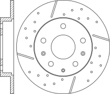 ���� ��������� Mazda 6 07- ����. Performance (���. 2 ��. ) NIBK RN1208DSET ����