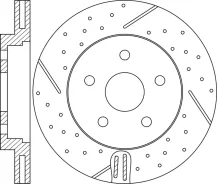 ���� ��������� FORD Focus III 10- �����. Performance (���. 2 ��. ) NIBK RN51001DSET ����