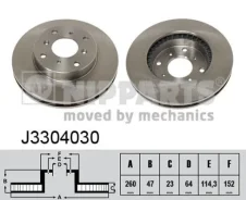 ���� ��������� J3304030 (BG2814/DF3109/RN-1093/45251-S�OA-940) �������� ������������� Nipparts J3304030 ����
