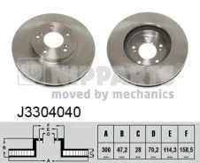 ������ Nipparts J3304040 J3304040 ����