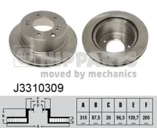 ���� ��������� Nipparts J3310309 J3310309 ����