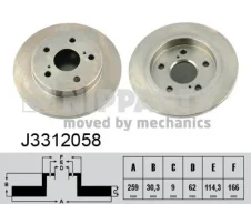 ������. ����� Nipparts J3312058 J3312058 ����