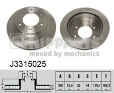 ���� ��������� Nipparts J3315025 J3315025 ����