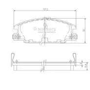 ������� ��������� ������� Nipparts J3609004 J3609004 ����