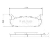 �������� ��������� ������� Nipparts J3616001 J3616001 ����