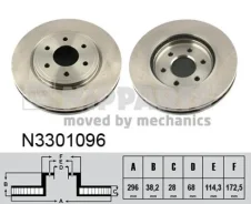 ���� ��������� �������� [R16] Nipparts N3301096 N3301096 ����