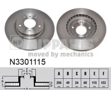 ���� ��������� �������� Nipparts N3301115 N3301115 ����