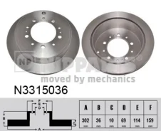 ���� ��������� Nipparts N3315036 N3315036 ����