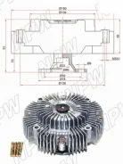 ����� ����������� 16210-30010 / 16210-30020 / 16210-30030 T-158F 1KD / 2KD /1KZ NPW T158F ����