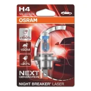 ����, ������ 64193NL-1BL ����� H4 12V 60/55W P43t Night Breaker Laser +150% ������ ����� 1 ��. Osram 64193NL01B 64193NL01B ����