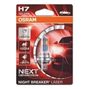 ����, ������ 64210NL-1BL ����� H7 12V 55W PX26d Night Breaker Laser +150% ������ ����� 1 ��. Osram 64210NL01B 64210NL01B ����