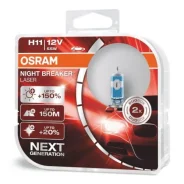 �������� ���� H11 12V 55W PGJ19-2 Night Breaker Laser +150% ������ ����� 2��. (1�-�) Osram 64211Nlhcb 64211NLHCB ����