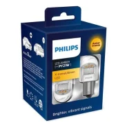 ����� PY21W 12V ������������ ��������� (2 ��) 6000K X-tremeUltinon (������ BAU15s) (Philips), ����� 11498Xuaxm 11498XUAXM ����