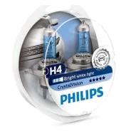 ����� 12V H4 + W5W 60/55W Crystal Vision 2 ��. Duobox Philips 12342CVSM 12342CVSM ����