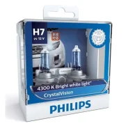 ����� Philips H-7 12v-55w. Cristal vIsion (PX26D) 12972 (2+2w5w) 12972CvSM Philips 12972CVSM ����