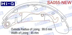 ������� ��������� ���������� - �������� 4�� (���� �� ��������) sa055-new Sangsinbrake [SA055] SA055 ����