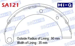 ������� ��������� ����������, ����������� - �������� 2�� (���� �� ��������) Sangsinbrake [SA121] SA121 ����