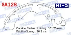 ������� ����. FN-11909 GS-8684 Hi-Q SA-128-046 Sangsin Brake SA128 ����