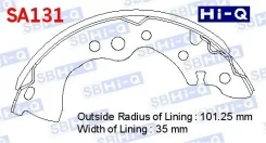 ������� ��������� ���������� - �������� 4�� (���� �� ��������) Sangsin Brake SA131 SA131 ����