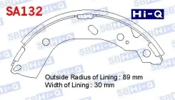 ������� ��������� ���������� - �������� 4�� (���� �� ��������) Sangsin Brake SA132 SA132 ����