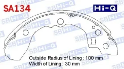 ������� ��������� ���������� - �������� 4�� (���� �� ��������) Sangsin Brake SA134 SA134 ����