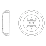 ������� ��������� ������ 4 ��� SD1007 Sangsin Brake SD1007 ����