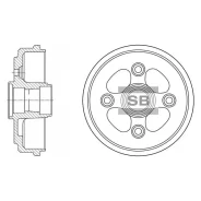 ������� ��������� ������ 4 ��� Sangsinbrake [SD3011] SD3011 ����