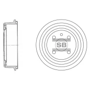 ������� ��������� ������ Sangsinbrake [SD3034] SD3034 ����