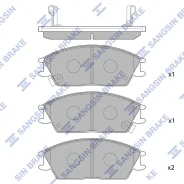 ������� PF-8576-2091-0091 GDB-3331-893 SP-1047 (58101-25A10) Sangsin Brake SP1047 ����