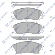 ������� PF-0853 (PN) GDB-3299-3465 SP-1097 Sangsin Brake SP1097 ����