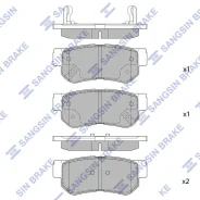 ������� ��������� ��������, ������ SP1117 Sangsin Brake SP1117 ����