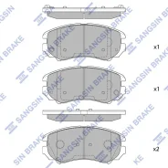 ������� �������� HY/KIA Sonata (�����), Sportage, Tucson 04-, Changan CS35PLUS, Chery Tiggo 7 Pro SP1155 ����