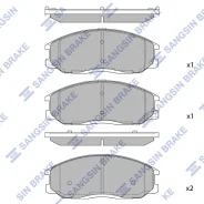 ������� PF-0103-0115-0157 GDB-3412-3297 SP-1157 Sangsin Brake SP1157 ����