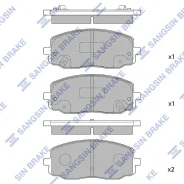 ������� ��������� ��������, �������� SP1172 Sangsin Brake SP1172 ����