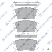 ������� ��������� ��������, �������� SP1182 Sangsin Brake SP1182 ����