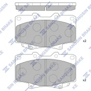 ������� ��������� ��������, �������� Sangsin Brake SP1217 SP1217 ����