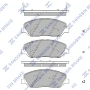 ������� ��������� (R0013770) Sangsinbrake [SP1246] SP1246 ����