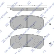 ������� ��������� ��������, ������ SP1257 Sangsin Brake SP1257 ����