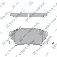 ������� �������� Front SP1377A AN-764K Sangsin Brake, �������� SP1377A ����