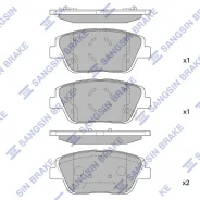 ������� ��������� ��������, �������� Sangsin Brake SP1398 SP1398 ����