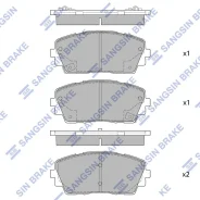������� ��������� ��������, �������� SP1405 Sangsin Brake SP1405 ����