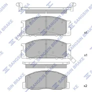 ������� �������� SP1464 AN-404WK Sangsin Brake SP1464 ����