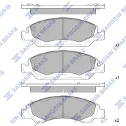 ������� ��������� ��������, �������� Sangsinbrake [SP1561] SP1561 ����