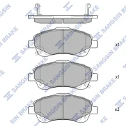 ������� ��������� ��������, �������� Sangsin Brake SP1576 SP1576 ����