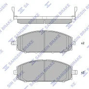 ������� �������� SP1599 AN-488WK Sangsin Brake SP1599 ����
