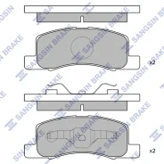������� �������� SP1613 AN-616K Sangsin Brake SP1613 ����