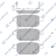 ������� ���������, ������ Sangsinbrake [SP1634] SP1634 ����