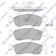 ������� ��������� ��������, �������� KI Sportage 96-; [178Sangsinbrakesp1673] SP1673 ����