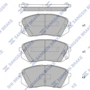 ������� ���������, �������� Sangsin Brake SP1683 SP1683 ����
